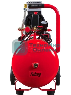 Компрессор поршневой Fubag OLS 250/50 CM2 безмасляный 250л/мин 50л 1500Вт красный/черный