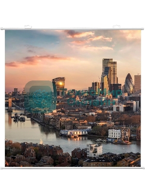 Проектор Cactus CS-PRC.04WT.Full HD-A + Экран CS-PSRM-180X180-WT LCD (1920x1080) 1000:1 ресурс лампы:50000часов 1xUSB typeA 1xHDMI 1.35кг