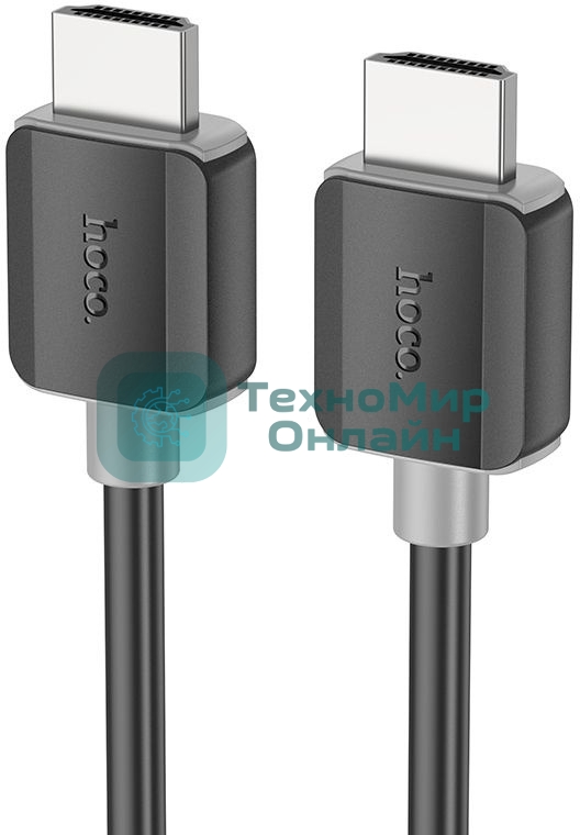 Кабель Hoco US08 ver2.0 HDMI (m) HDMI (m) 2м черный (пакет)