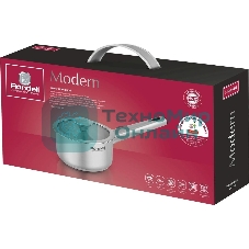 Ковш Rondell Modern RDS-1745, 0.9 л, с крышкой, сталь