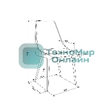 Стул для дома Бюрократ CH-K4 бежевый Holland 06 металл черный на ножках