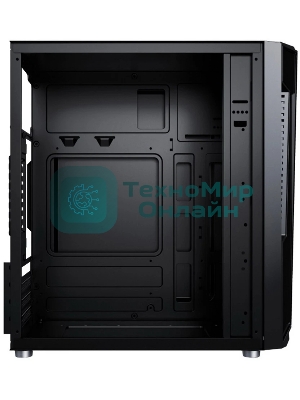 Компьютерный корпус ACD Coffre 104G mATX, Black, CPU 140мм, VGA 245мм, PSU 285мм, 2x3.5INT, 1x2.5INT, 2xUSB 2.0, 1xUSB 3.0, HD Audio, w/o FAN, w/o PSU, TG