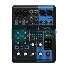 Пульт Yamaha [MG06X] 6-канальный микшерный пульт: макс. 2 микрофонных/6 линейных входов (2 моно + 2 стерео)/1 стереошина, микрофонные предусилители D-PRE, Фантомное питание +48 В, Высококачественные эффекты: SPX с 6 программами