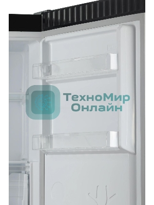 Морозильная камера Maunfeld MFFR170SB, черный, 206л, 4 ящика, 2 полки