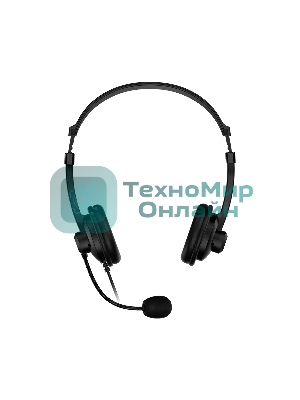 Проводные наушники Genius HS-230U черный, накладные, USB