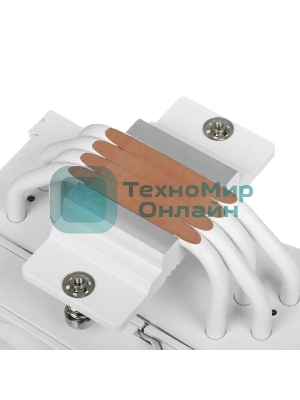 Устройство охлаждения (кулер) PcCooler RZ400 V2 белый 120мм алюминий+медь 2200rpm 32db 4-pin 240W 155мм