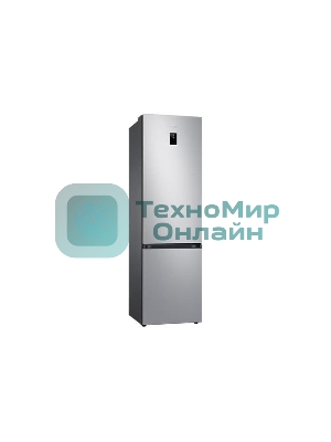 Холодильник Samsung RB38C671DSA/EF серебристый двухкамерный 276/100л морозилка снизу, No Frost