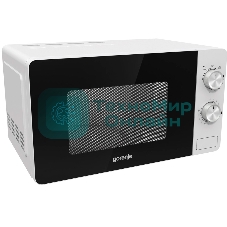 Микроволновая печь Gorenje MO20E2W белый, 20 л, 800 Вт, переключатели - поворотный механизм