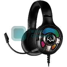 Наушники с микрофоном SVEN AP-U1100MV черный 2.2м мониторные оголовье