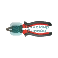 Плоскогубцы Matrix Nickel черный, 180 мм, комбинированные, двухкомпонентные рукоятки