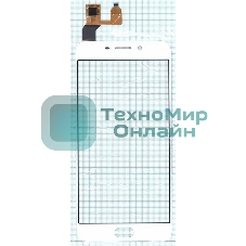 Сенсорное стекло (тачскрин) для OPPO R9, белое