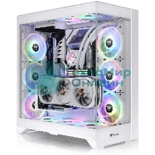 Компьютерный корпус Thermaltake CTE E600MX белый без БП E-ATX 11x120мм 4x140мм 2xUSB 3.0 audio bott PSU