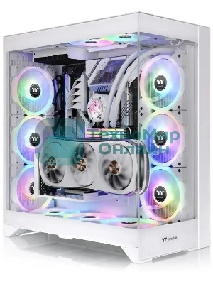 Компьютерный корпус Thermaltake CTE E600MX белый без БП E-ATX 11x120мм 4x140мм 2xUSB 3.0 audio bott PSU