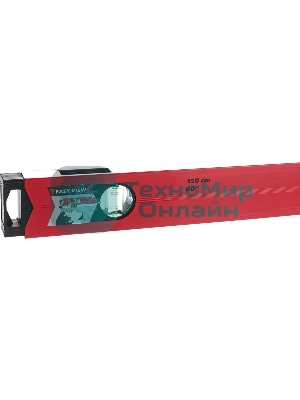 Уровень Matrix алюминиевый магнитный, 1500 мм, фрезерованный, 3 глазка, усиленный