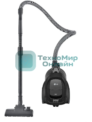Пылесос LG VC5316NNTS серебристый/черный, 330/1600 Вт, уборка сухая, пылесборник контейнер 1.3 л