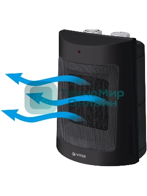 Тепловентилятор Vitek Midnight VT-2064 1800Вт черный