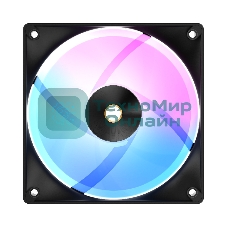 Вентилятор для корпуса Ocypus Delta F12 BK, 120x120x25мм, 4-PIN PWM, 500-2000 RPM, 29 DBA MAX, HYDRO BEARING