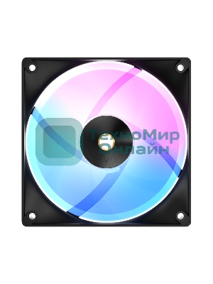 Вентилятор для корпуса Ocypus Delta F12 BK, 120x120x25мм, 4-PIN PWM, 500-2000 RPM, 29 DBA MAX, HYDRO BEARING