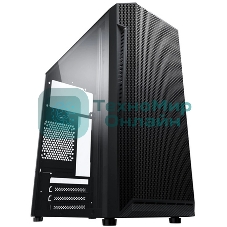 Компьютерный корпус ACD Coffre 104G mATX, Black, CPU 140мм, VGA 245мм, PSU 285мм, 2x3.5INT, 1x2.5INT, 2xUSB 2.0, 1xUSB 3.0, HD Audio, w/o FAN, w/o PSU, TG