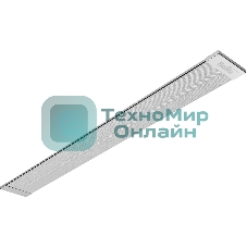Обогреватель инфракрасный Ballu BIH-APL-1.5-M серый, 1500 Вт, 30 м2