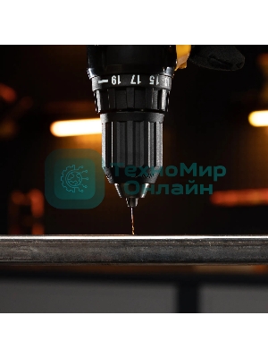 Набор сверл по металлу Denzel 1-10 мм, HSS-Tin, Golden Tip, 19 шт