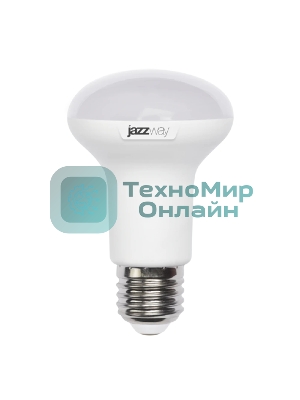 Лампа светодиодная JazzWay 1033666 PLED-SP R63 8Вт 5000К холодный белый E27 630лм 230В