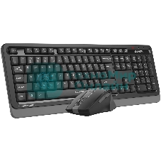 Комплект клавиатура+мышь A4Tech FStyler FGS1035Q беспроводной, USB, 2000 DPI, чёрный/серый