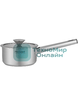 Ковш Rondell Modern RDS-1745, 0.9 л, с крышкой, сталь