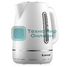 Чайник электрический BRAYER BR6103WH 2200 Вт, 1.7 л, белый