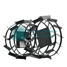 Грунтозацепы для мотоблока ПАТРИОТ ТИП.2 усилен. (диаметр 500мм, ширина 200мм) (пар) ГР3 500.200.д30