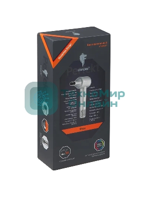 Фен LEONORD LE-1219 серый, 1800 Вт, ионизация