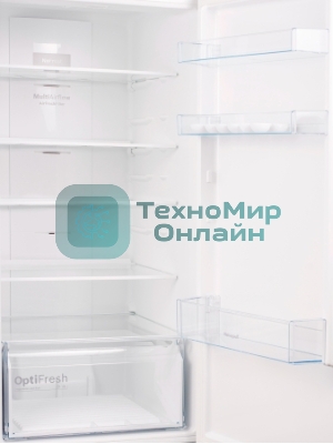 Холодильник Weissgauff WRK 2010 D Inverter NoFrost Beige Soft Close бежевый двухкамерный 309/110л морозилка снизу, No Frost