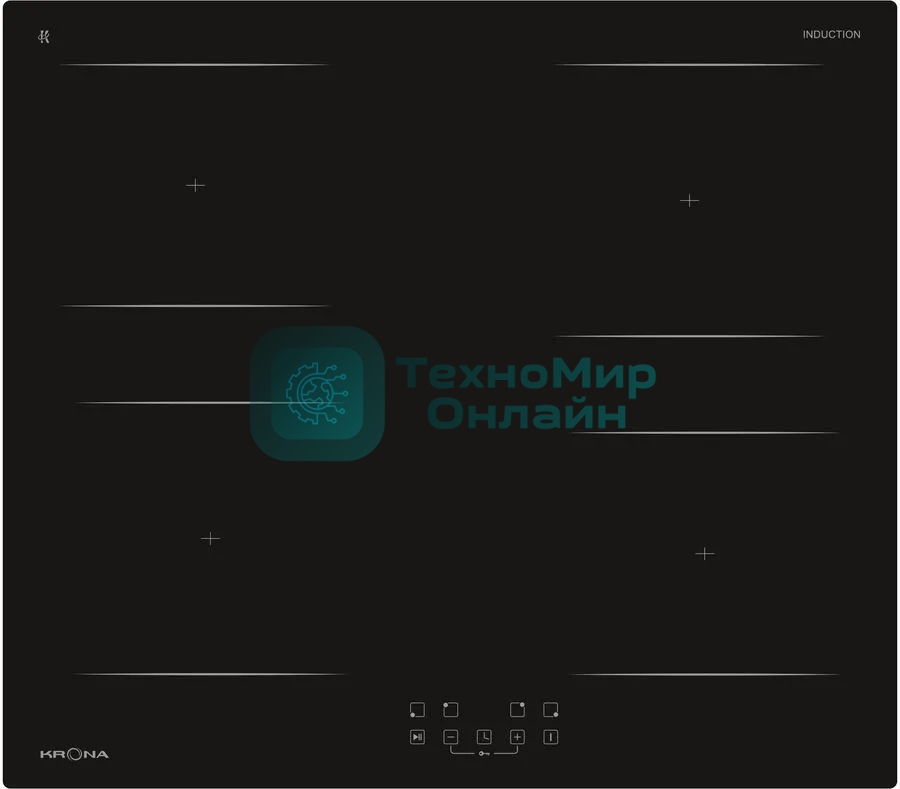 Индукционная варочная панель Krona REMO 60 BL