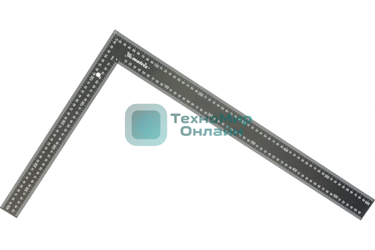Угольник Matrix 600мм цельнометаллический