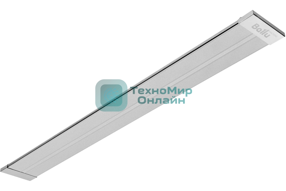 Обогреватель инфракрасный Ballu BIH-APL-1.0-M серый, 1000 Вт, 20 м2