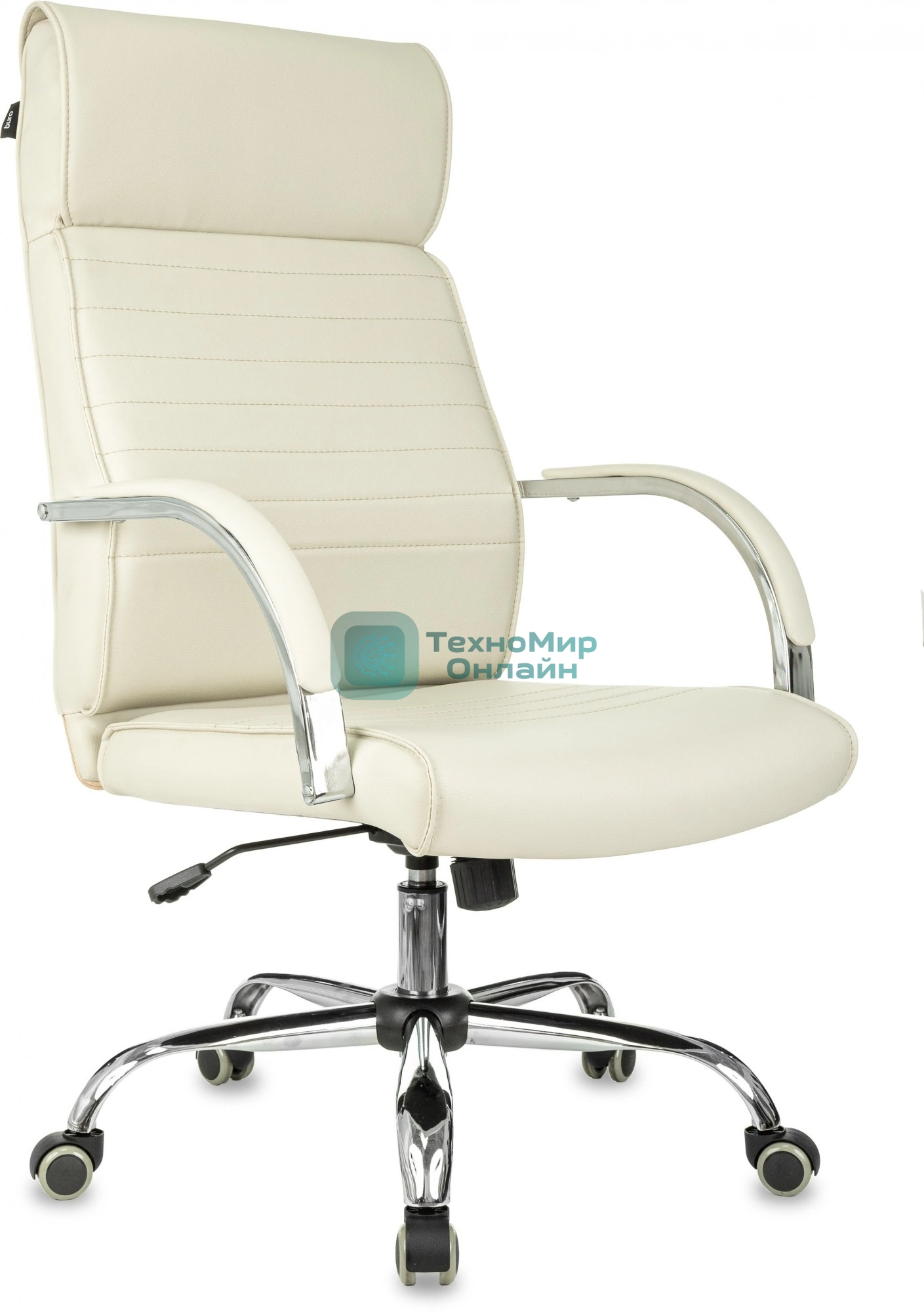 Кресло Бюрократ T-8010SL/IVORY слоновая кость, экокожа
