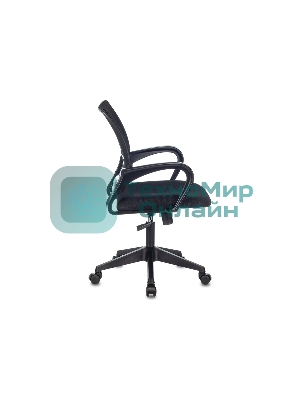 Кресло Бюрократ CH-695N черный, экокожа