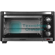 Мини-печь Hyundai MIO-HY091 20 л, 1380 Вт, черный