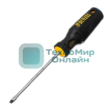 Отвертка Denzel SL4х100 мм, S2, 3к рукоятка