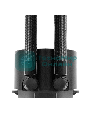 Комплект жидкостного охлаждения ExeGate BlackWater-120V3.PWM.ARGb (3 PIN 5V ADDRESSABLE RGb подсветка, LGA2066/2011/1366/1150/1151/1155/1156/1200/1700/1851/AM4/AM5/FM1/FM2/FM2+/AM2/AM2+/AM3/AM3+, TDP 150W, Fan 120мм 4pin PWM 600-1800RPM Hydro bearing, помпа 3pin 2700RPM, макс. шум 37db, с термопастой, на винтах, черный, Color Box)