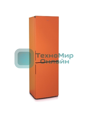 Холодильник Бирюса T6149 оранжевый двухкамерный 245/135 л морозилка снизу, автоматическое оттаивание
