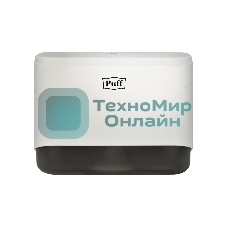 Диспенсер бумажных полотенец Puff-5140 белый, с замком, ABS-пластик