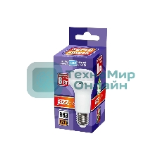 Лампа светодиодная JazzWay 1033666 PLED-SP R63 8Вт 5000К холодный белый E27 630лм 230В