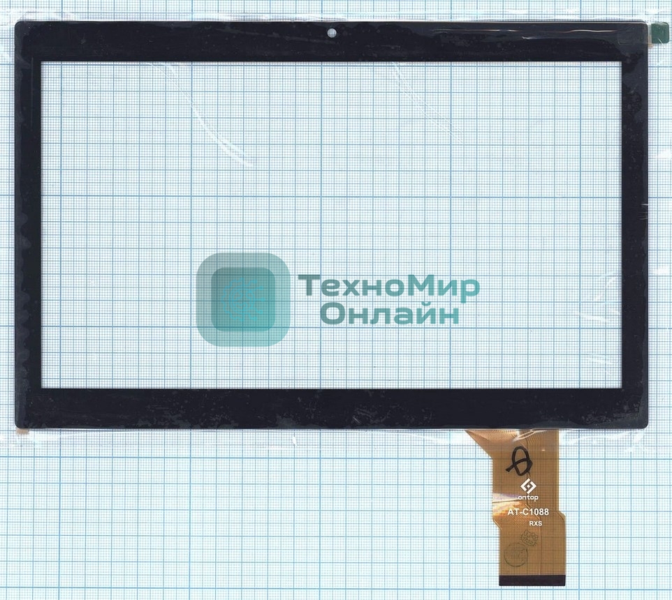 Сенсорное стекло (тачскрин) AT-C1088, черное