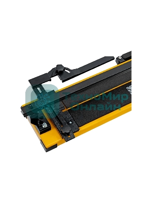 Плиткорез рельсовый Denzel 1000х16мм, каретка на подш., стальная станина, усил. рукоятка-пенал