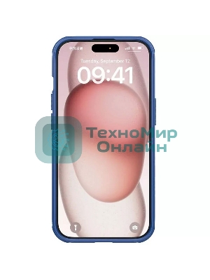 Чехол Super Frosted Shield Pro, синий, (AP IP15)