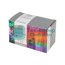 Гирлянда Neon-night светодиодный занавес из росы 3х3м 300 LED IP20 USB + пульт управления с крючками для крепления мультиколор