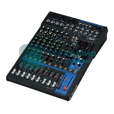 Пульт Yamaha [MG12XU] 12-канальный микшерный пульт: макс. 6 микрофонных/12 линейных входов (4 моно + 4 стерео)/2 групповые шины + 1 стереошина/2 шины AUX, Микрофонные предусилители D-PRE, Фантомное питание +48 В, эффекты: SPX с 24 программами, Ин