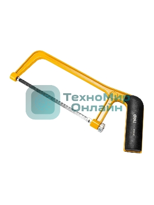 Ножовка по металлу Deli DL6007 150мм Рама из алюминиевого сплава. Сталь 65 Mn.