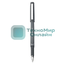 Ручка гелевая Deli Upal EG11-BK темно-серый, d=0.7мм, черные чернила